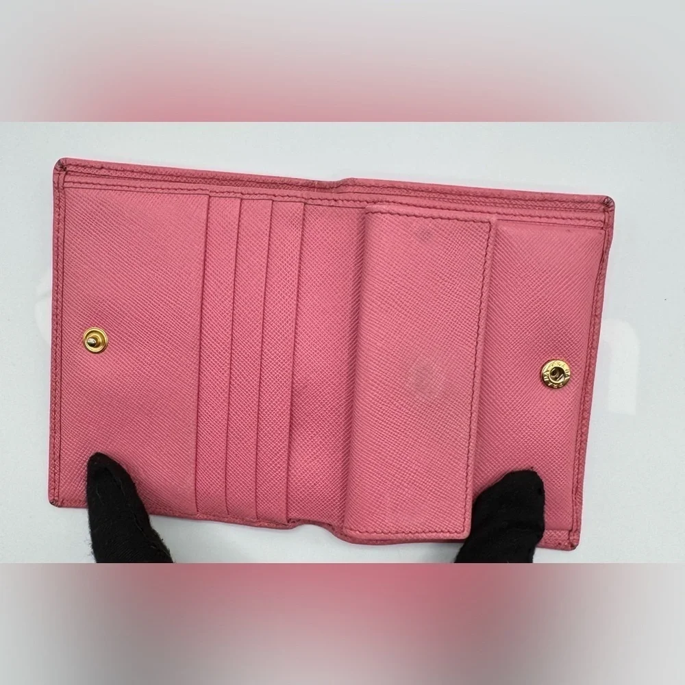 Prada Pink Women's Wallet | Fair Condition